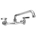 Fisher Mfg Faucet, 8"Wall 12"Sp, S/S F3253